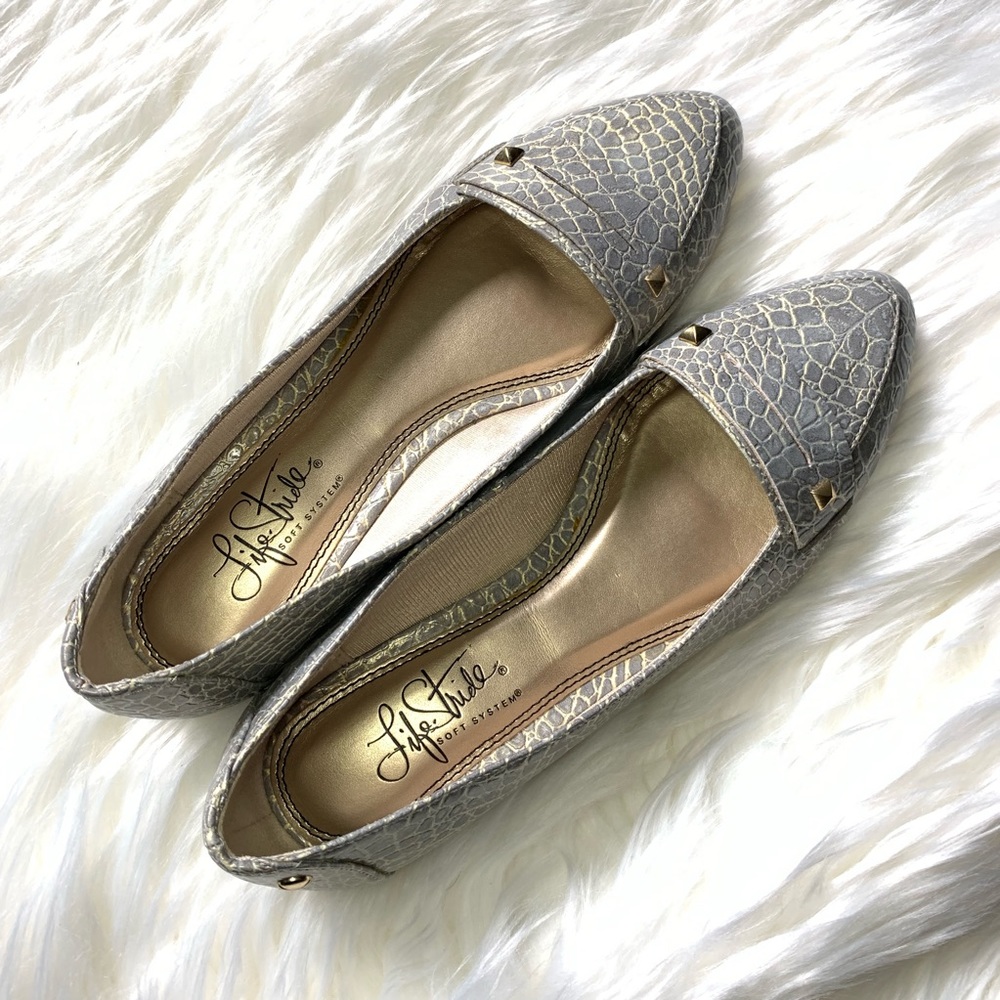 Lifestride - Snakeskin Print - Size 6